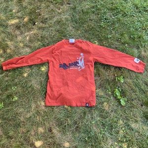 And One dark orange long sleeve